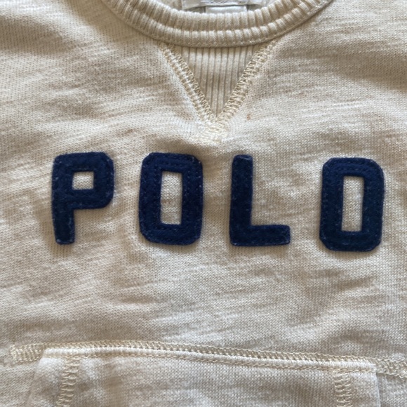Baby Boys Ralph Lauren POLO Sweatshirt, Size 12M - Picture 3 of 6